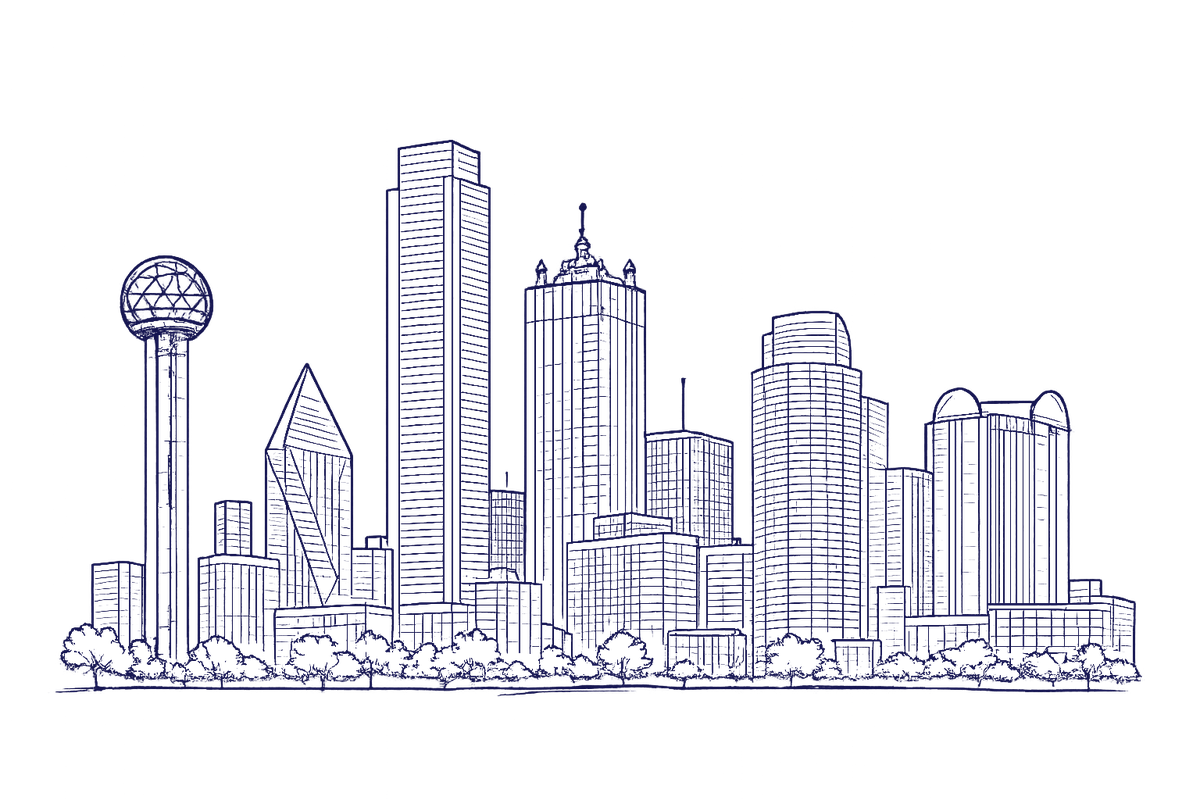 Dallas skyline
